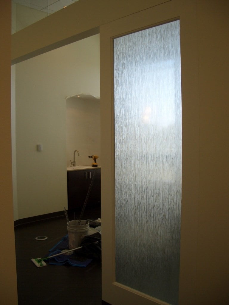 bathroom shower door privacy film